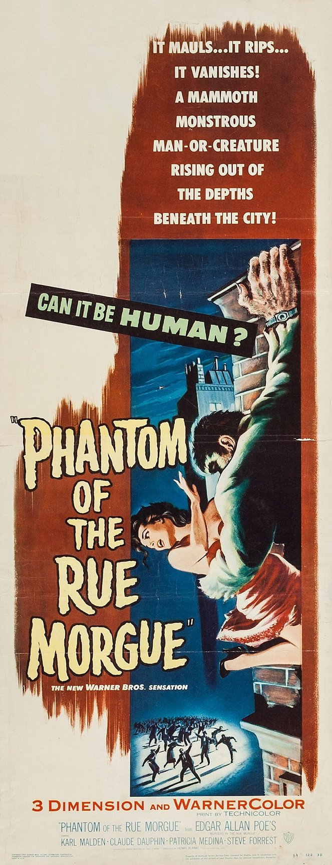 Phantom of the Rue Morgue - Cartazes
