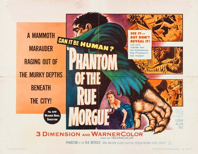 Phantom of the Rue Morgue - Plagáty