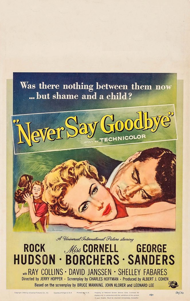 Never Say Goodbye - Plakate