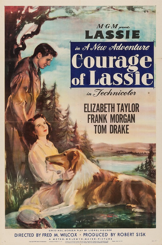 Courage of Lassie - Plakaty