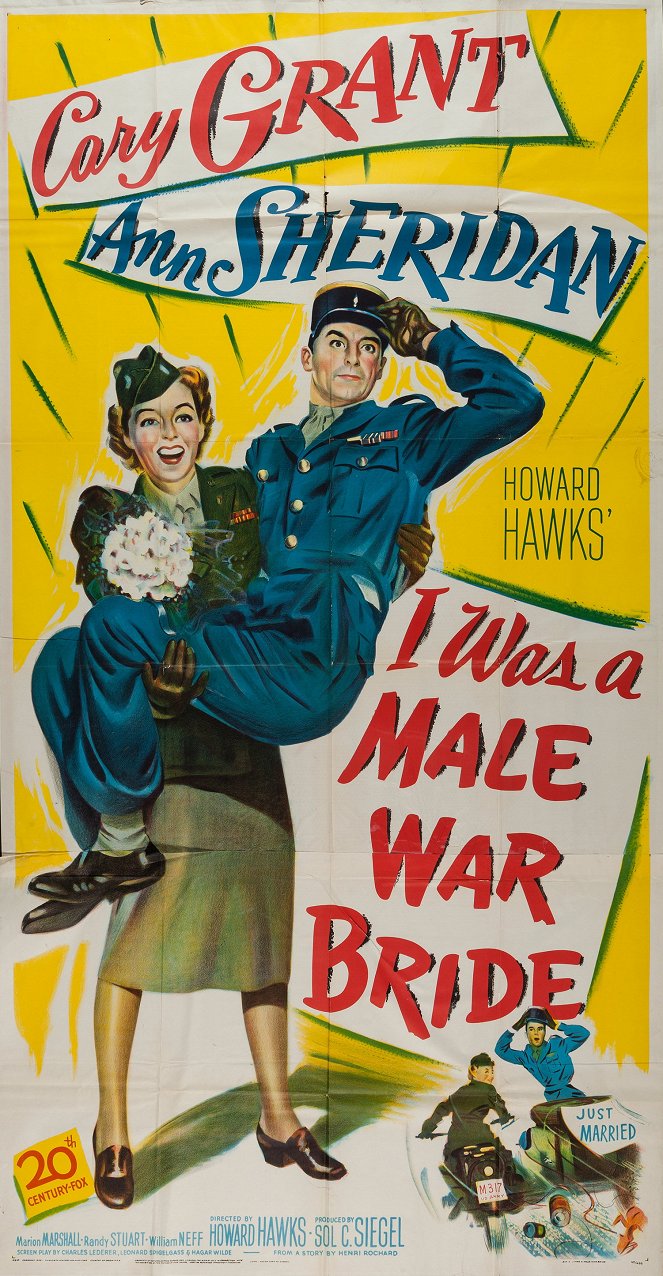 I Was a Male War Bride - Cartazes