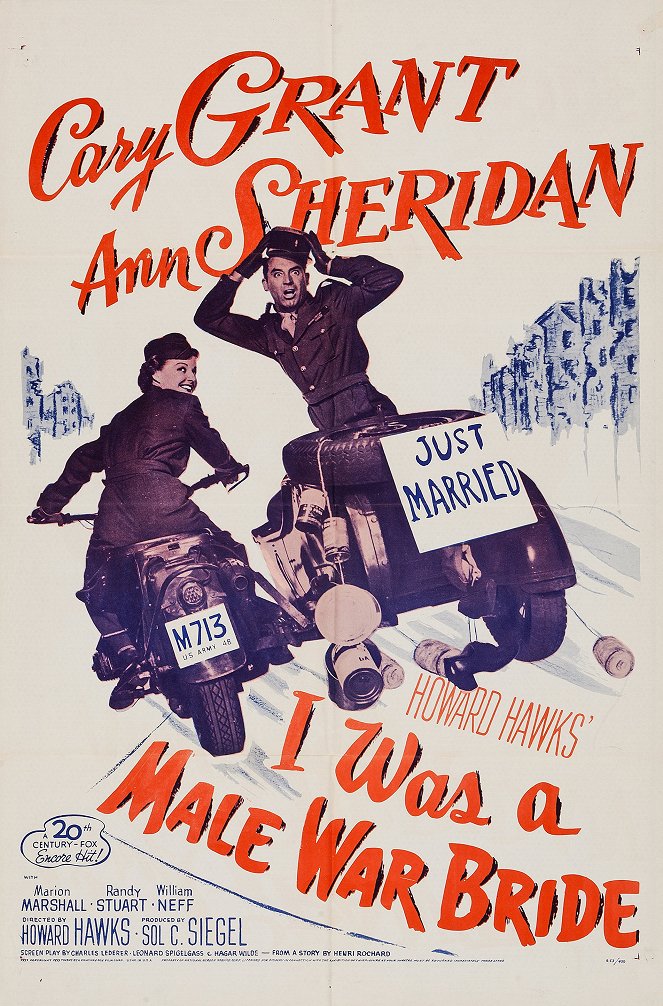 I Was a Male War Bride - Posters