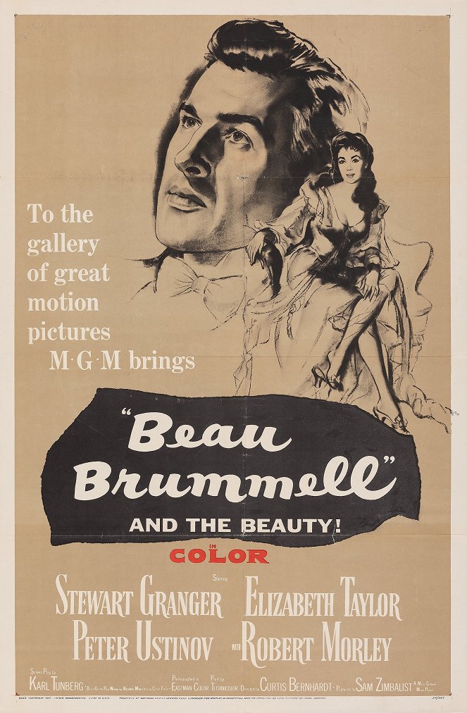 Beau Brummell y la bella! - Carteles