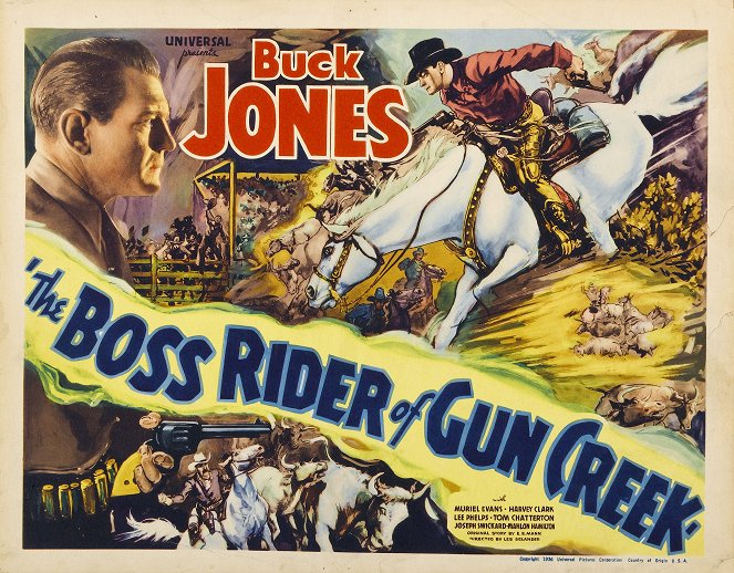 The Boss Rider of Gun Creek - Plagáty
