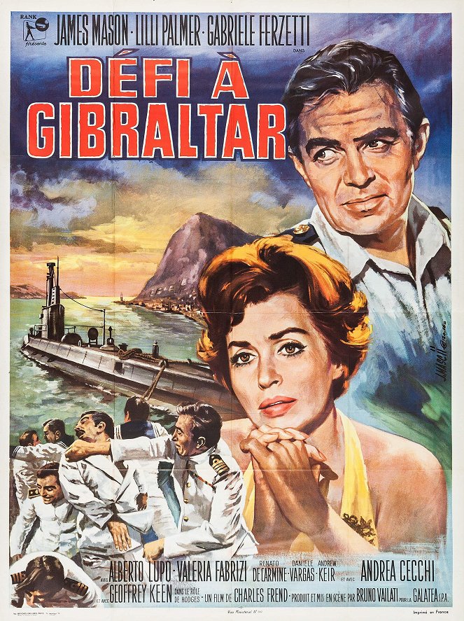 Défi à Gibraltar - Affiches