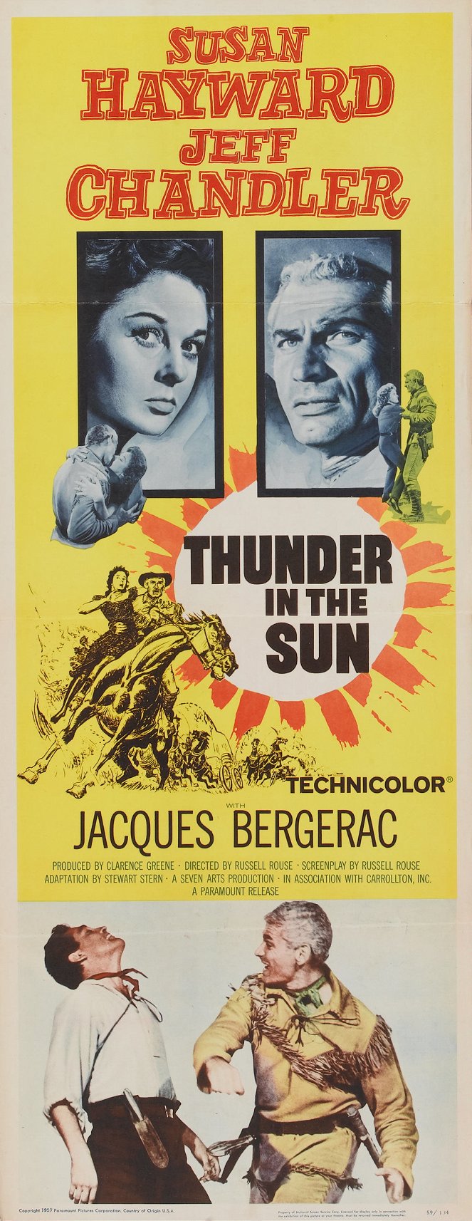 Thunder in the Sun - Cartazes