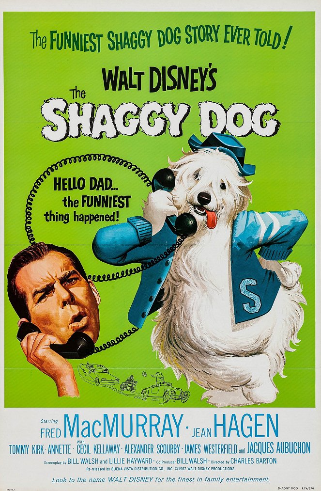 The Shaggy Dog - Affiches