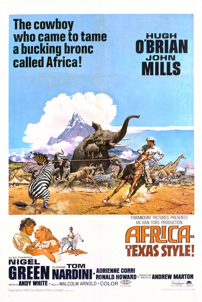 Afrika - V texaském stylu - Plakáty