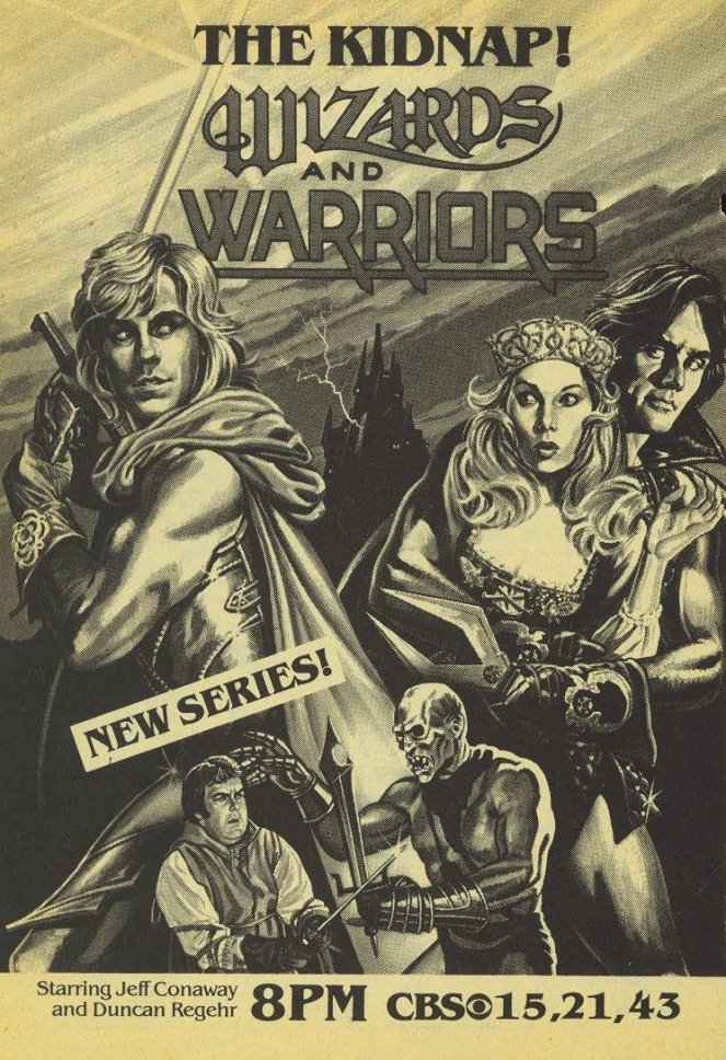 Wizards and Warriors - Carteles
