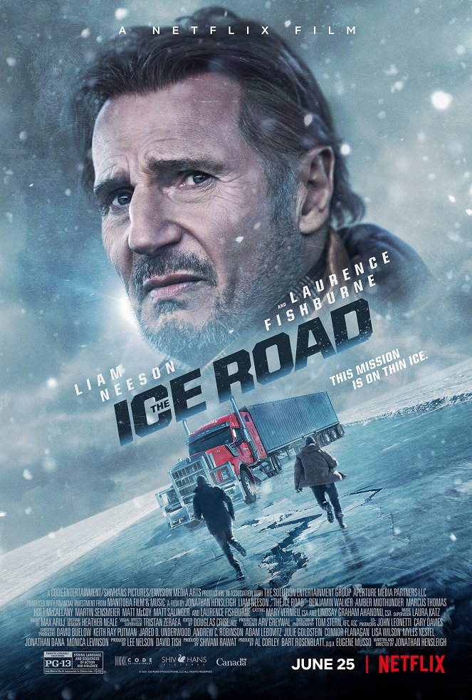 The Ice Road: Missão de Risco - Cartazes