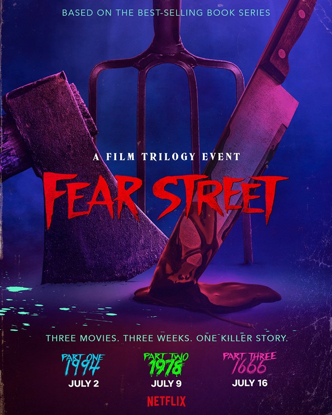 A félelem utcája 3. rész: 1666 - Plakátok
