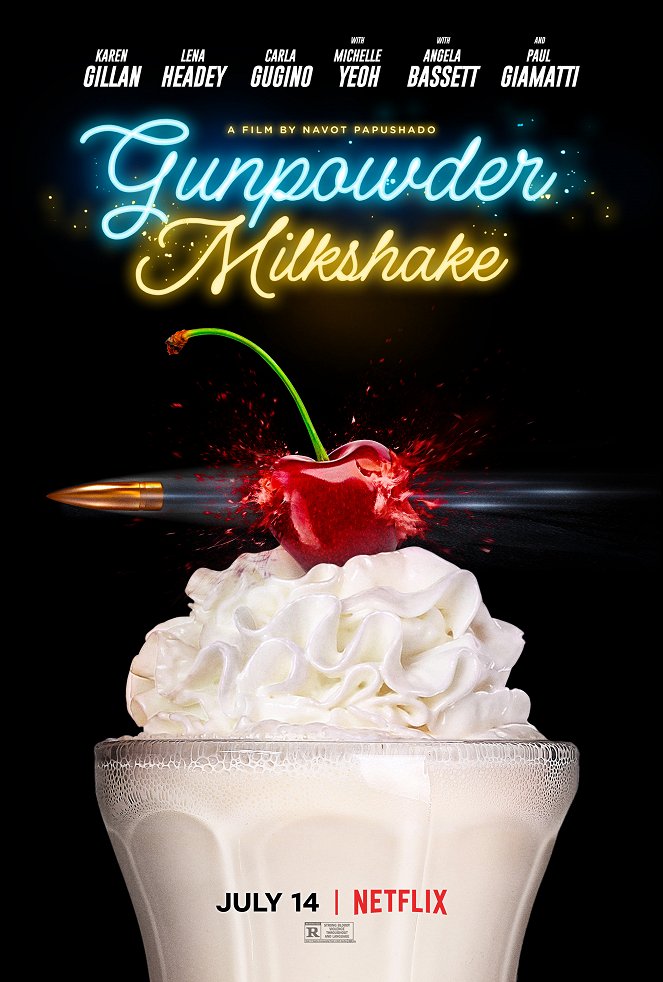 Gunpowder Milkshake - Plakate