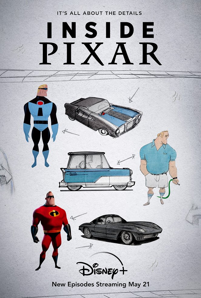 Inside Pixar - Unpacked - Julisteet