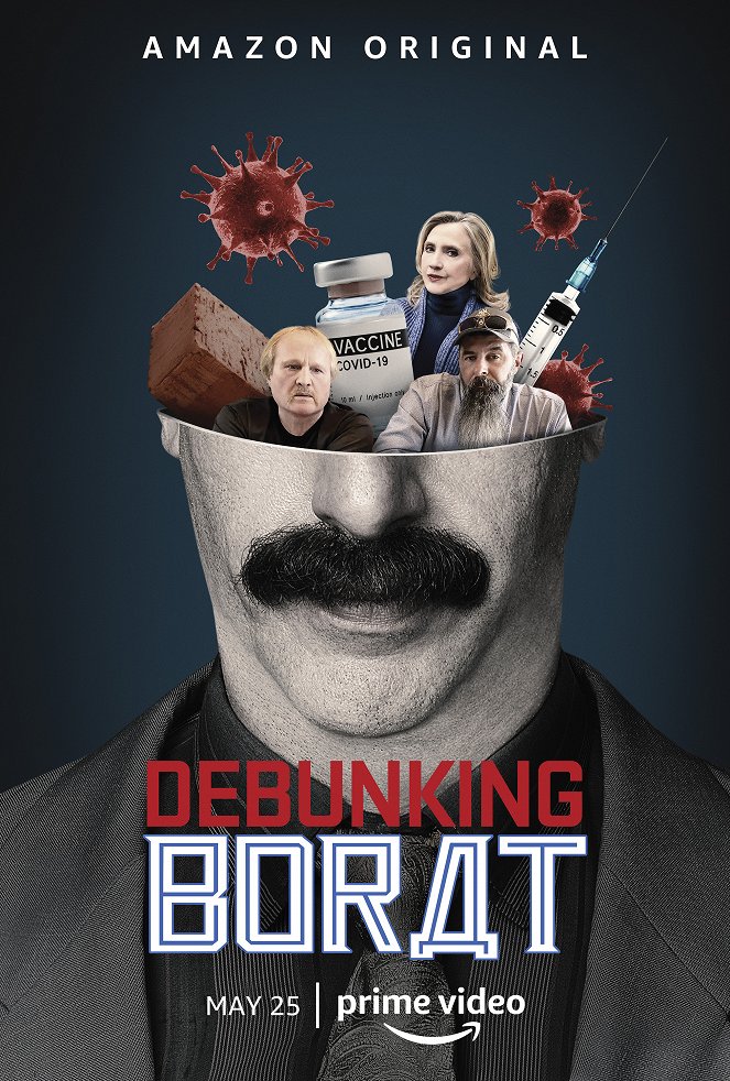 Boratův amerikánský lokdaun & Borat vyvrací - Plagáty