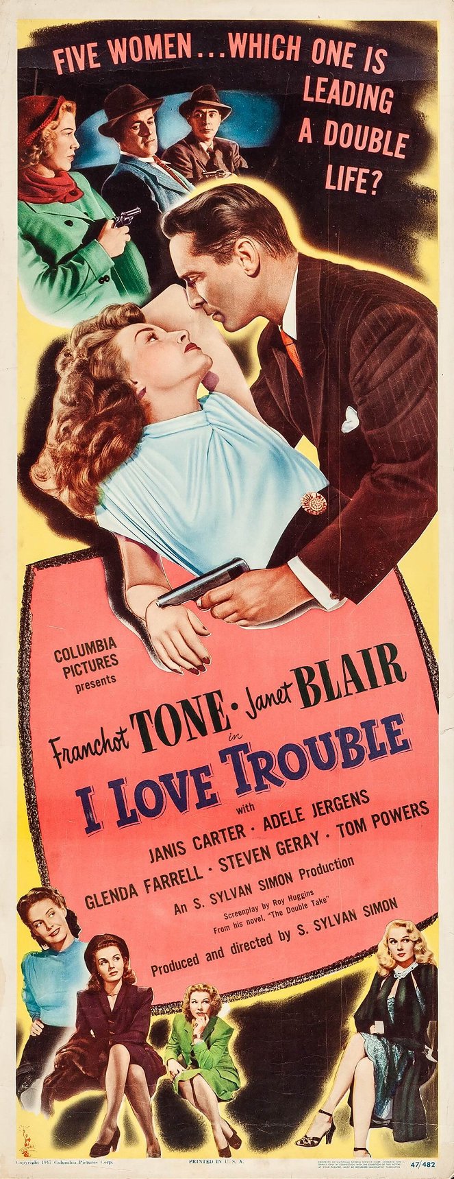 I Love Trouble - Plagáty
