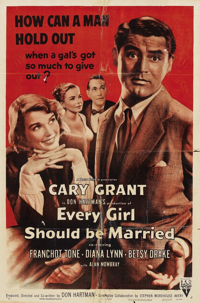 Jedes Mädchen müßte heiraten - Plakate