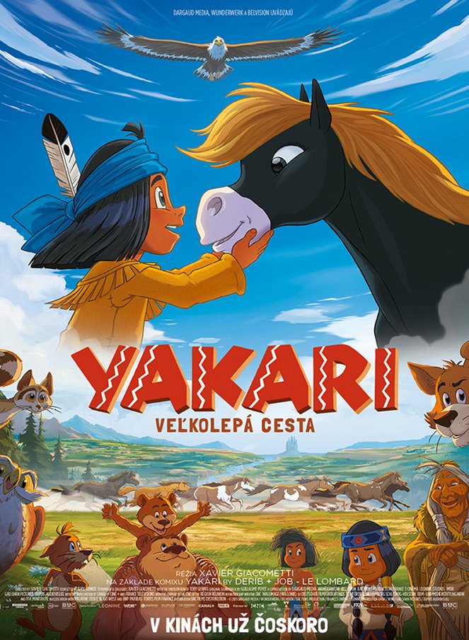 Yakari - Veľkolepá cesta - Plagáty