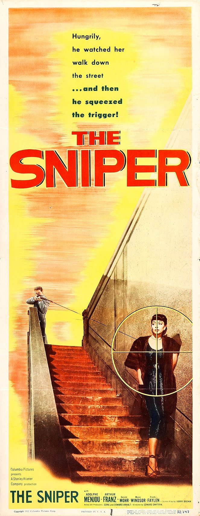 The Sniper - Posters