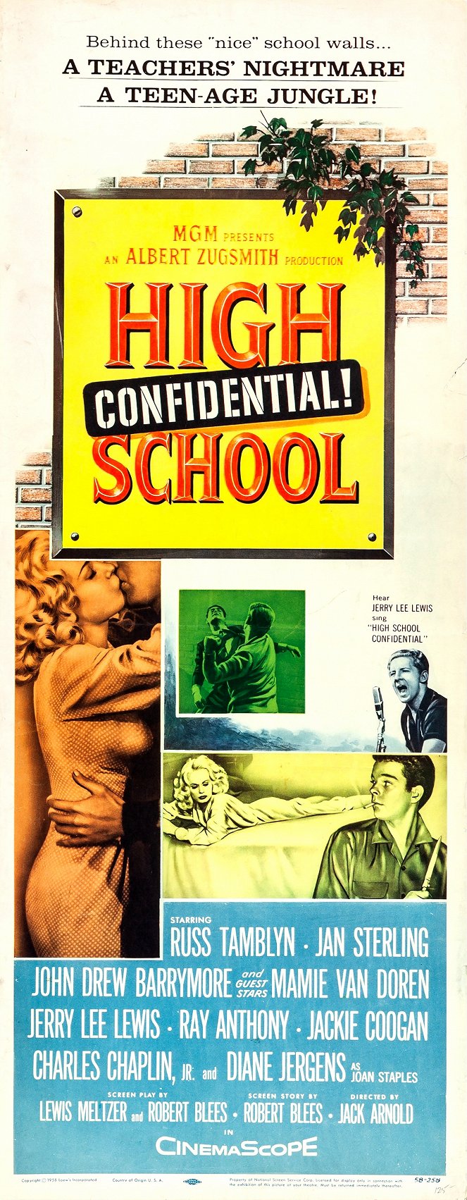 High School Confidential! - Plakátok