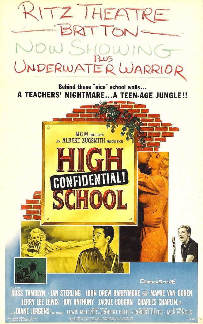High School Confidential! - Plakátok