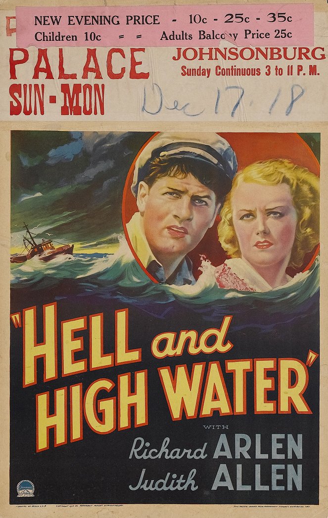 Hell and High Water - Plakate