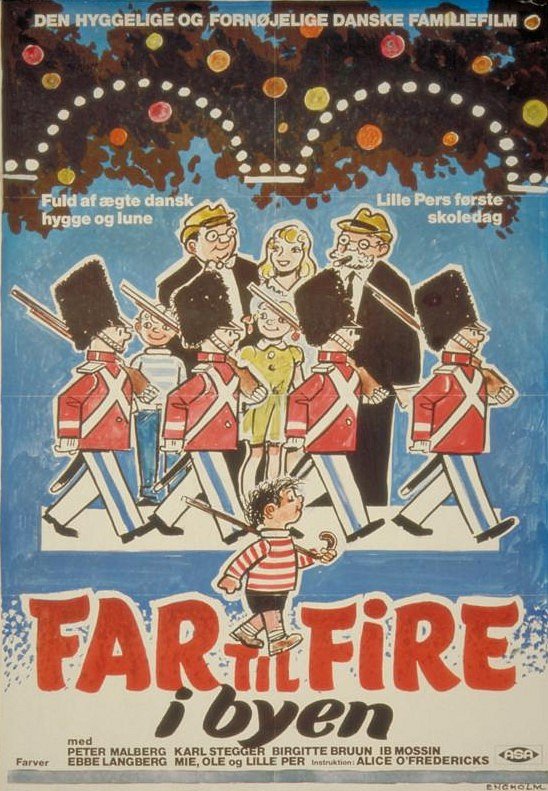 Far til fire i byen - Posters