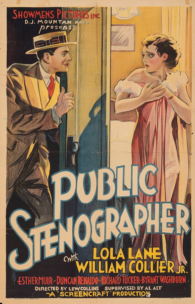 Public Stenographer - Plagáty