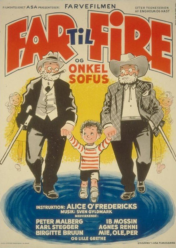 Far til fire og onkel Sofus - Plakate