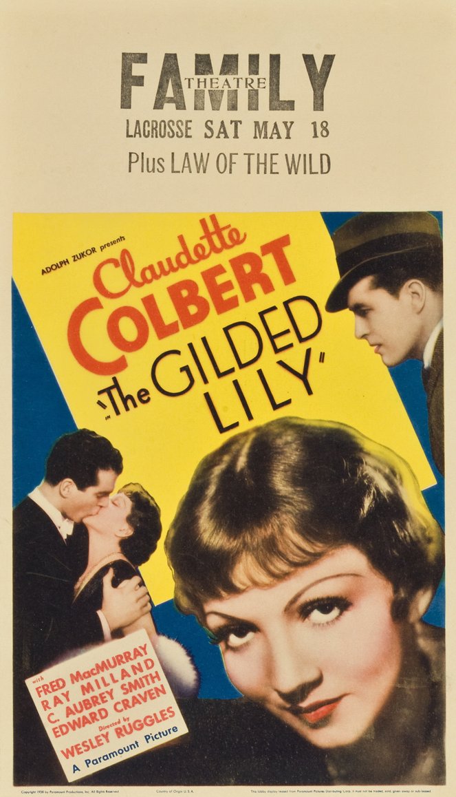 The Gilded Lily - Plakáty