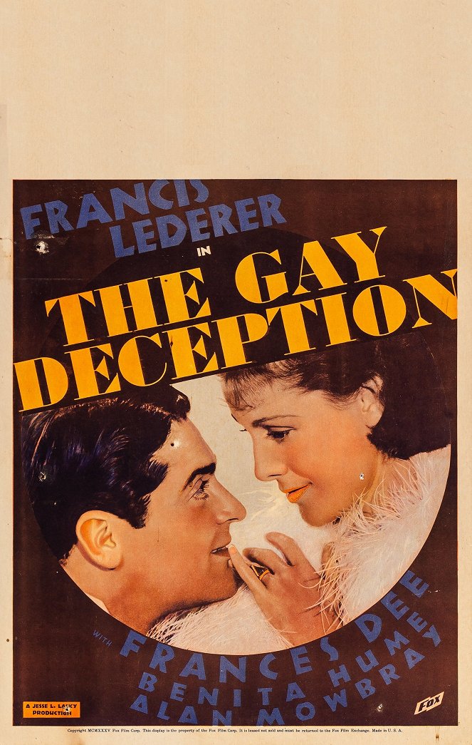 The Gay Deception - Plakate