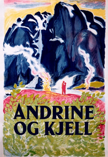 Andrine og Kjell - Cartazes