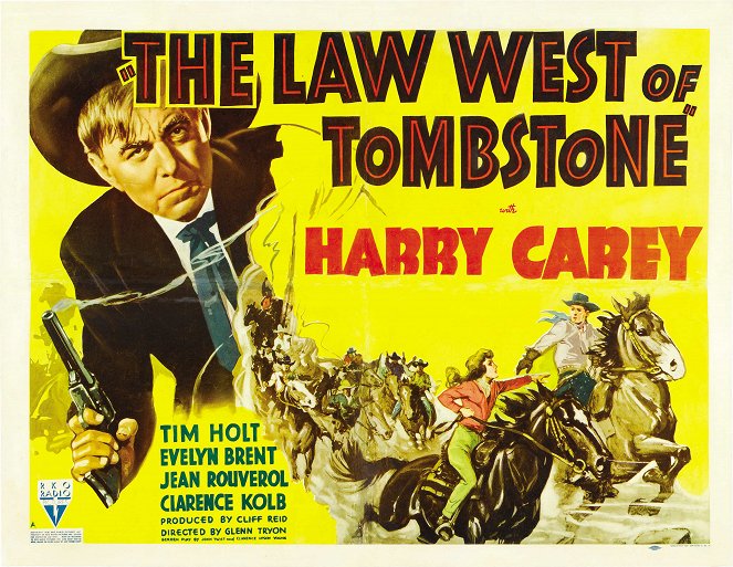 The Law West of Tombstone - Posters