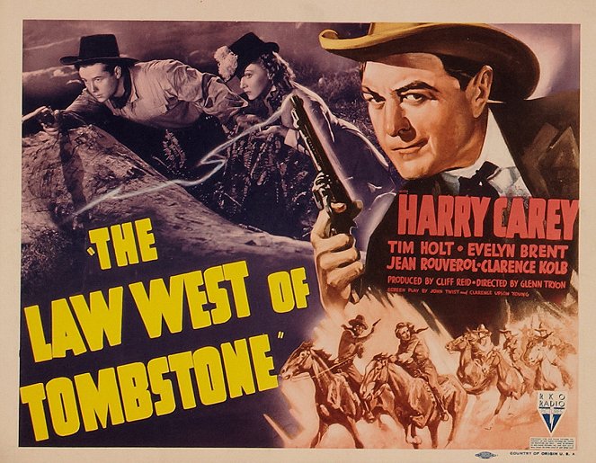 The Law West of Tombstone - Plakáty