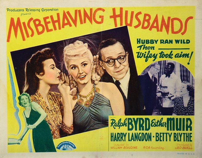 Misbehaving Husbands - Plakate