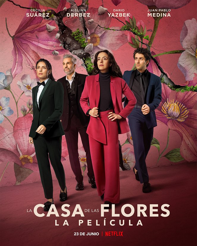 La casa de las flores: La película - Carteles