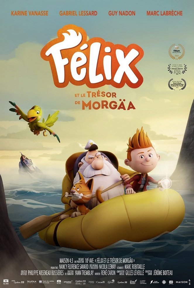 Felix a Morgiin poklad - Plakáty