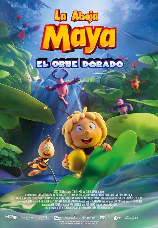 La abeja Maya: El orbe dorado - Carteles