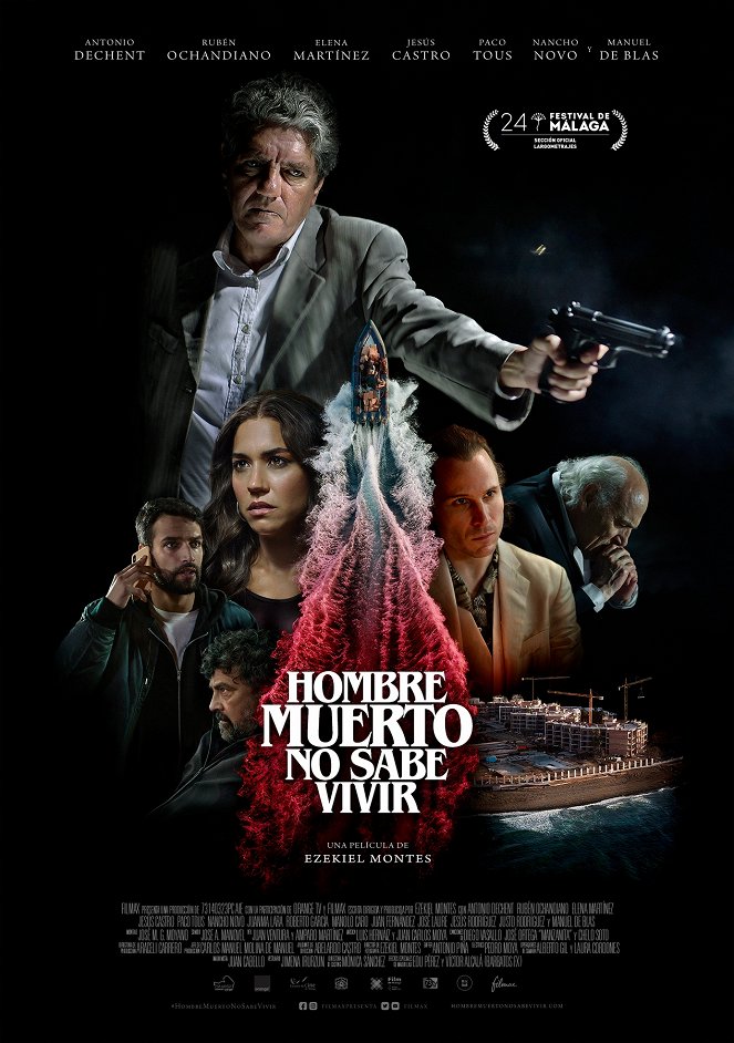 Hombre muerto no sabe vivir - Affiches