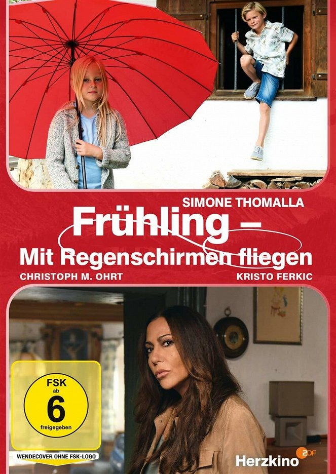 Mestečko Frühling - Mestečko Frühling - Mit Regenschirmen fliegen - Plagáty