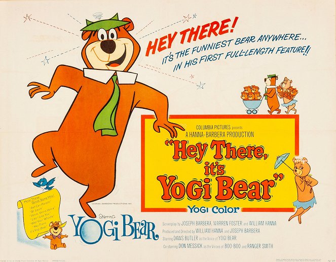 Hey There, It's Yogi Bear - Plakaty