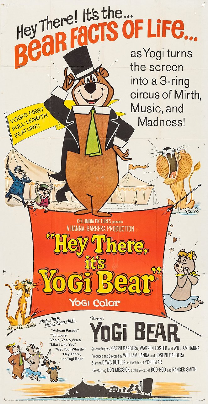 Hey There, It's Yogi Bear - Carteles
