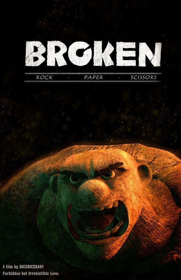 Broken: Rock, Paper, Scissors - Affiches