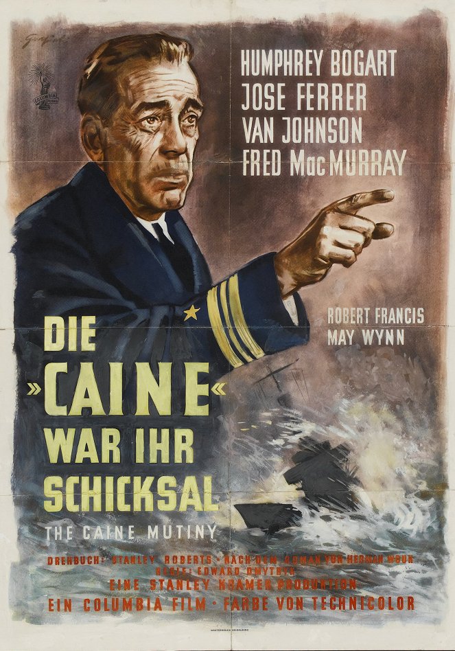 Vzpoura na lodi Caine - Plakáty