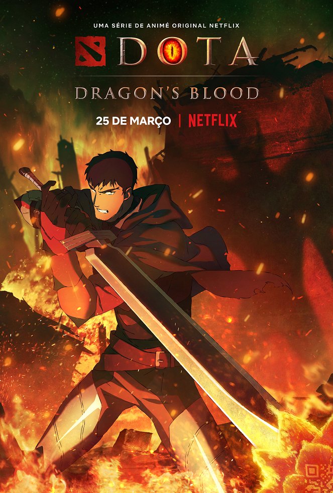 DOTA: Dragon's Blood - Livro 1 - Cartazes