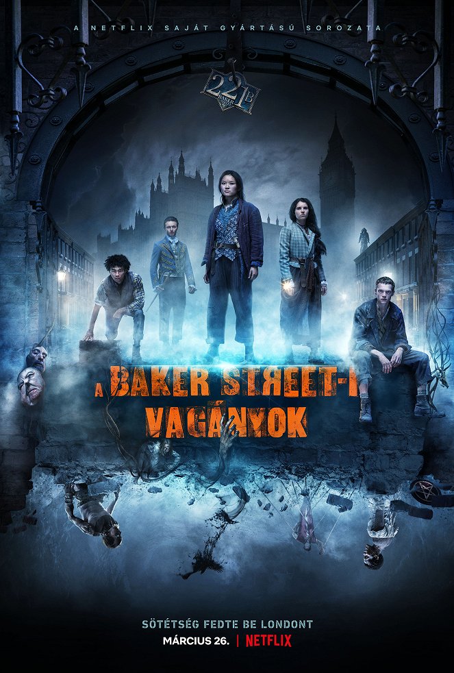 A Baker Street-i vagányok - Plakátok