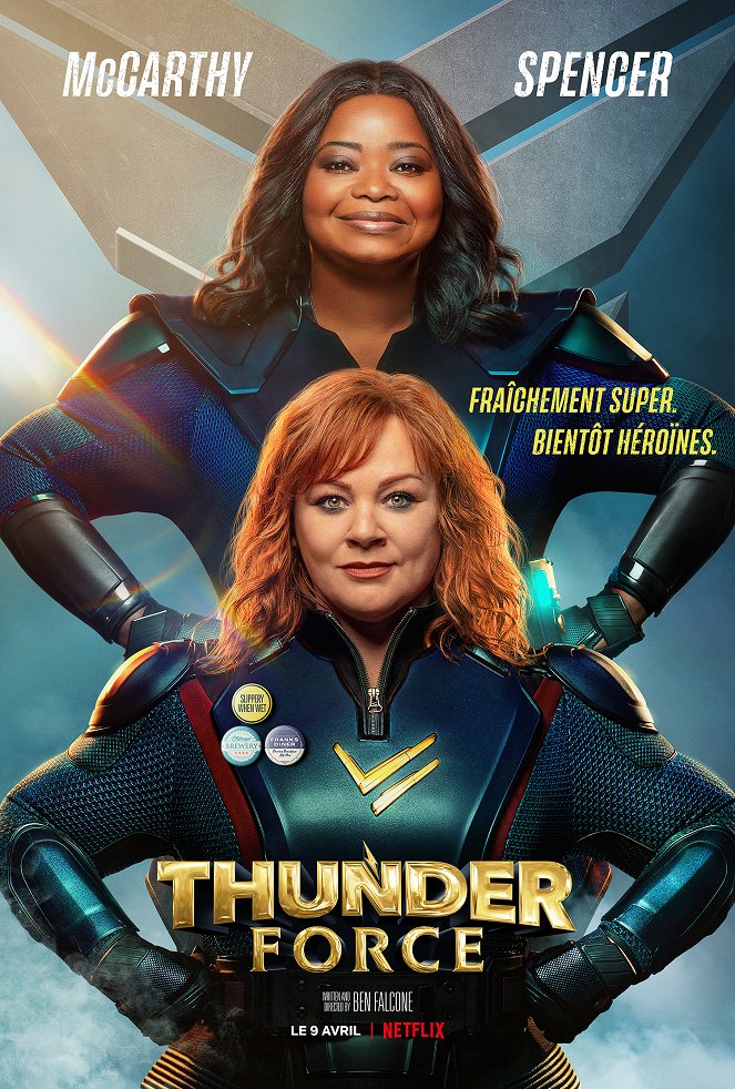 Thunder Force - Affiches