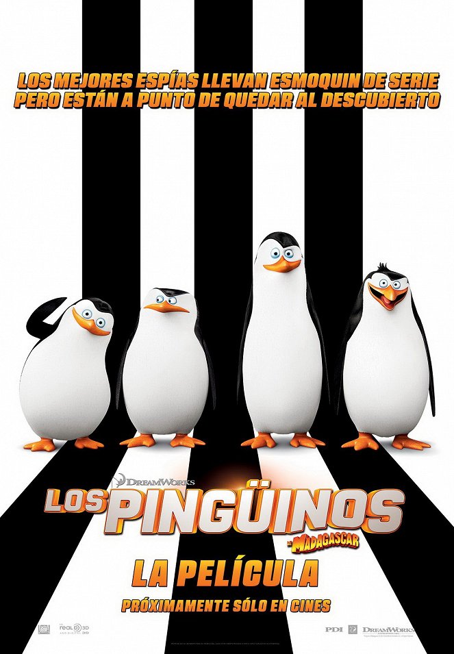 Los pingüinos de Madagascar - Carteles