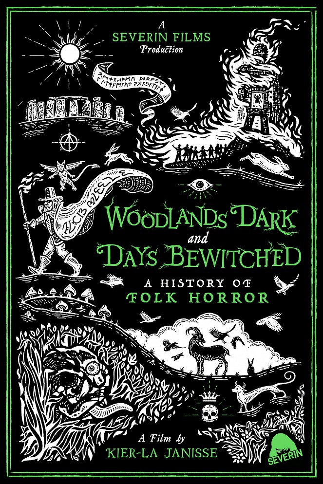 Woodlands Dark and Days Bewitched: A History of Folk Horror - Carteles