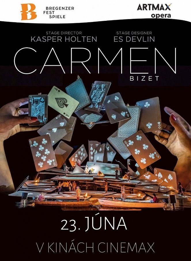Carmen z Festivalu v Bregenz - Plagáty