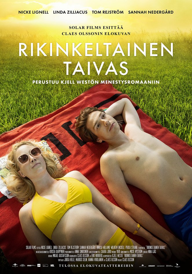 Rikinkeltainen taivas - Plakaty